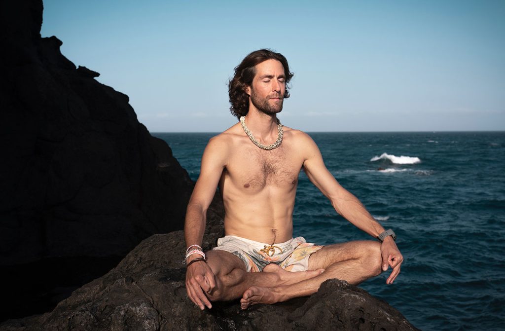 Men start Practicing Yoga