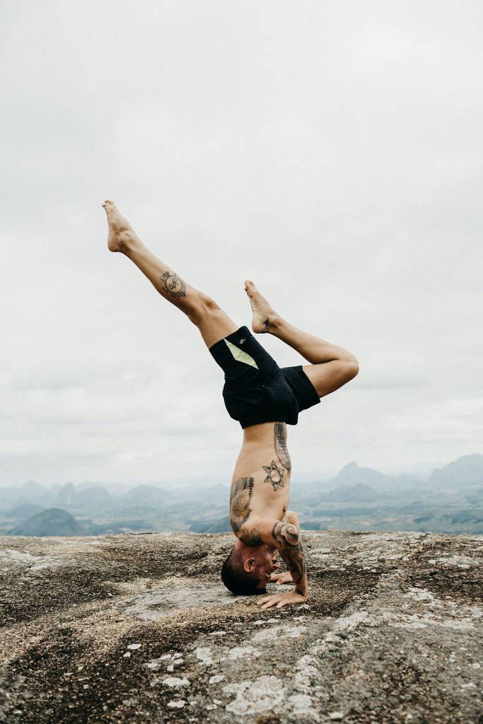 Men start Practicing Yoga