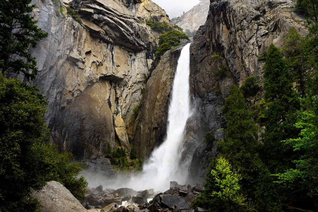 Yosemite National Park-Hiking Areas With Waterfalls